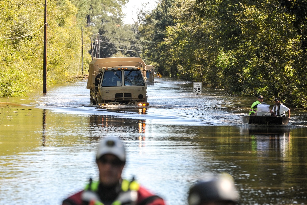 SC National Guard Hurricane Matthew Emergency Response