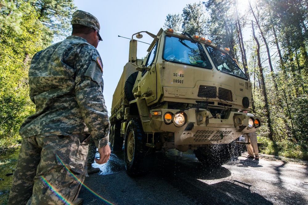 SC National Guard Hurricane Matthew Emergency Response