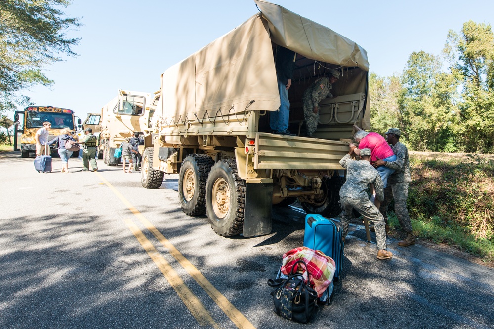 SC National Guard Hurricane Matthew Emergency Response