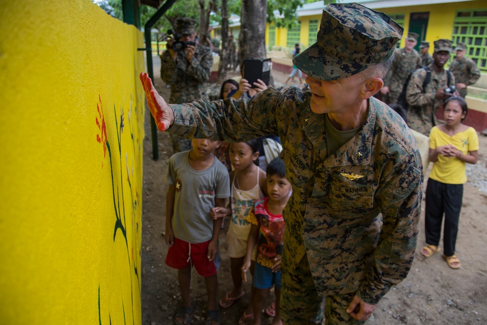 U.S. Marines Leave a Lasting Memory