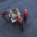 Nimitz Sailors test work on the flight deck
