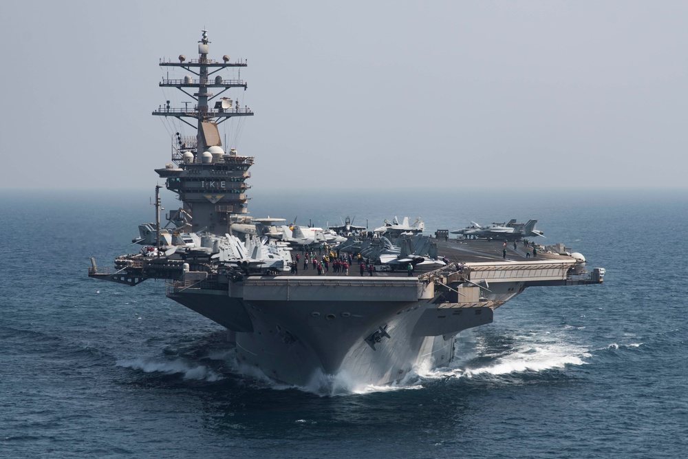 USS Dwight D. Eisenhower Deployment