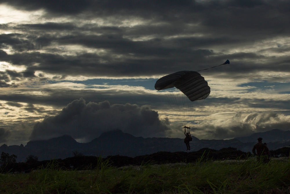 PHIBLEX 33: Parachuting on Basa Air Base