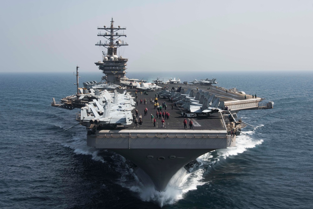 USS Dwight D. Eisenhower Deployment