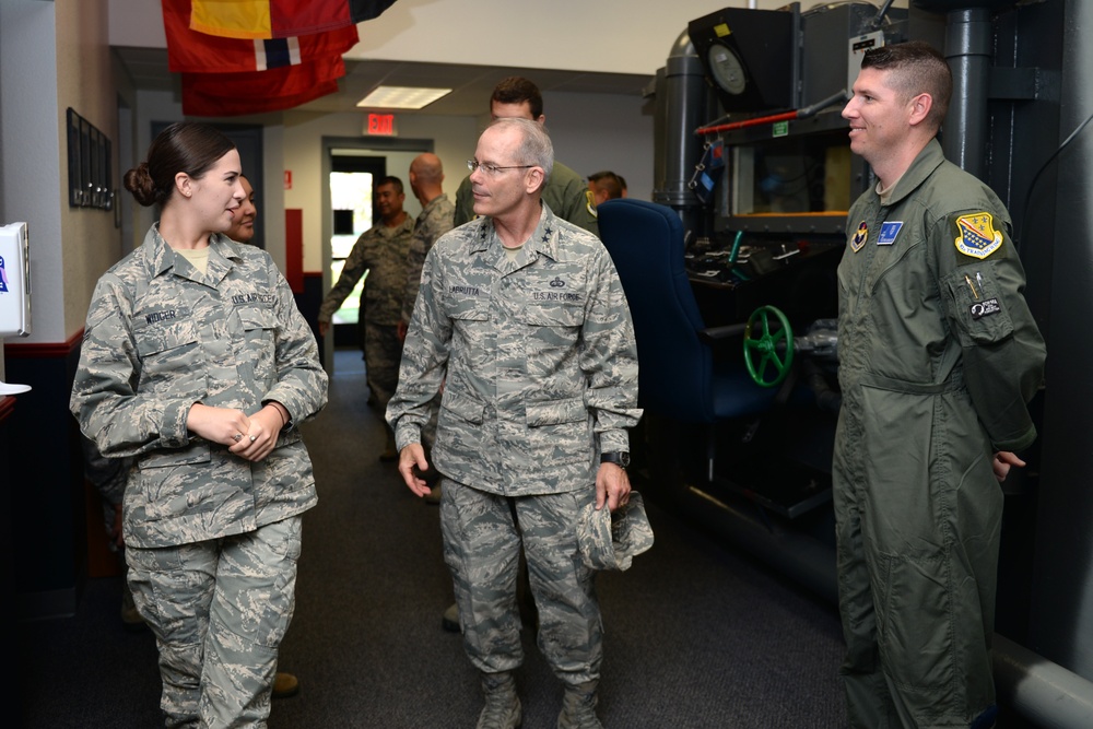 Second to none: 2nd Air Force commander visits Sheppard