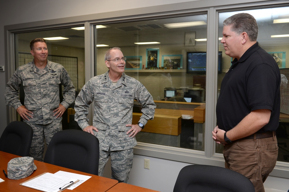 Second to none: 2nd Air Force commander visits Sheppard
