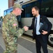 French Delegation visit at Caserma Del Din, Vicenza, Italy