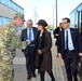 French Delegation visit at Caserma Del Din, Vicenza, Italy