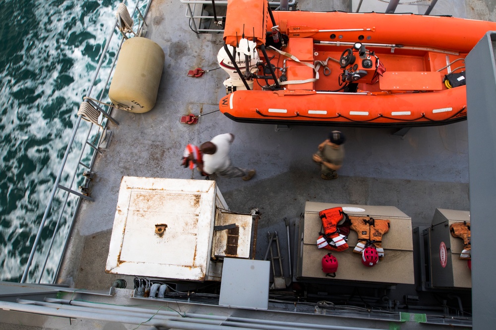 Weapons training unique for U.S. Army Central mariners