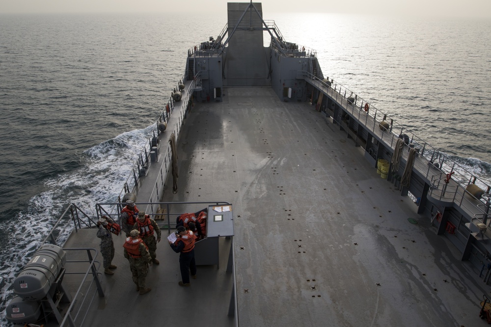 Weapons training unique for U.S. Army Central mariners