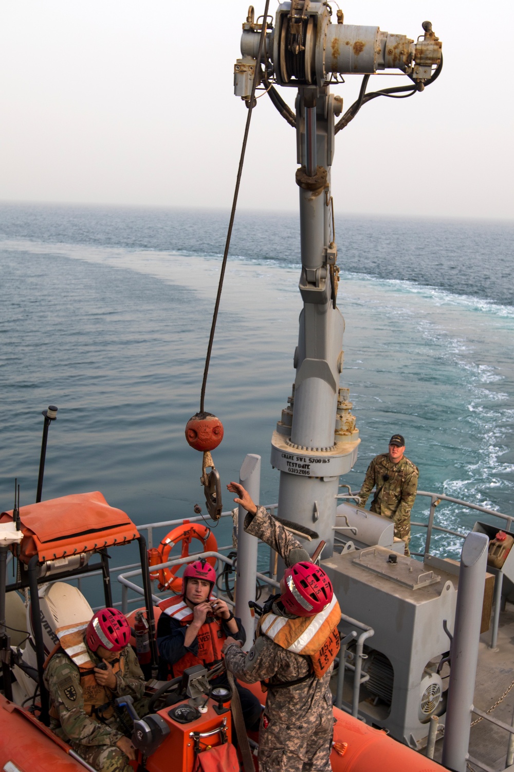 Weapons training unique for U.S. Army Central mariners