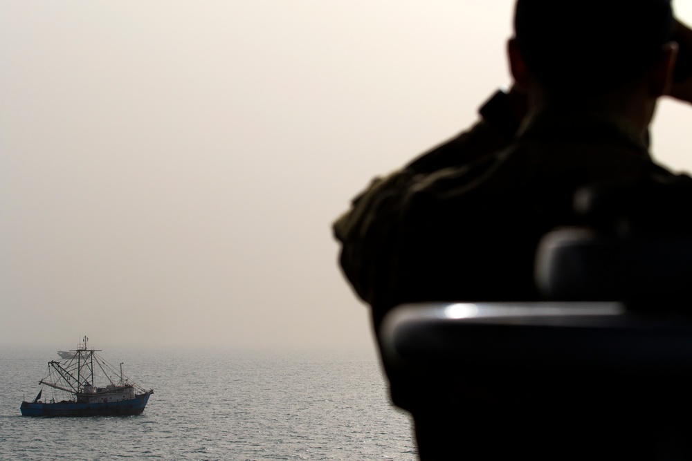 Weapons training unique for U.S. Army Central mariners