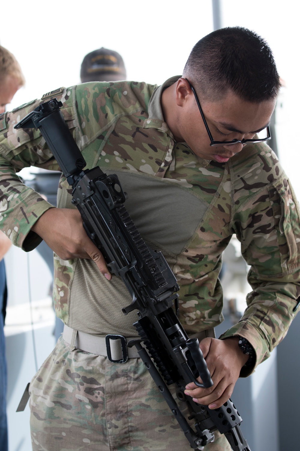 Weapons training unique for U.S. Army Central mariners