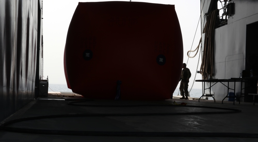 Weapons training unique for U.S. Army Central mariners