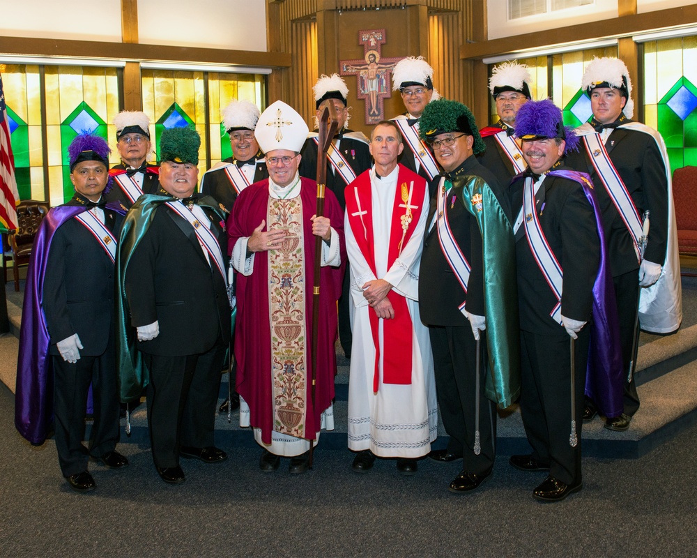 Bishop Buckon visits Travis AFB