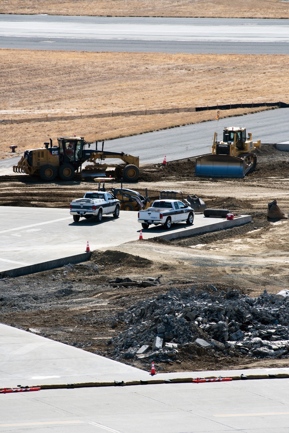 Travis AFB Flight Line Construction