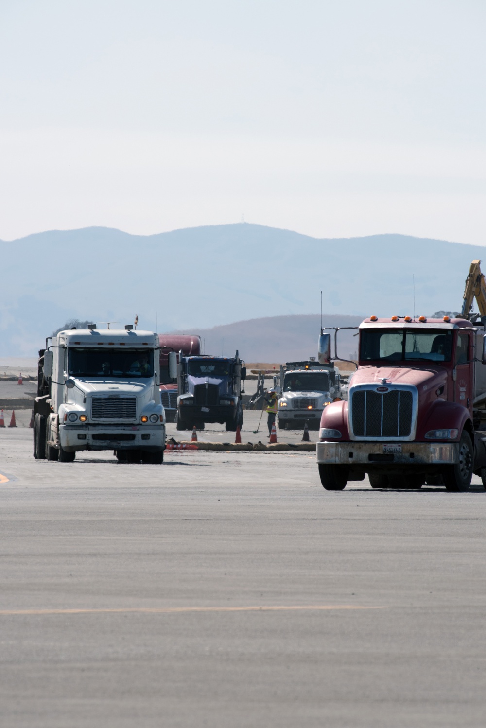 Travis AFB Flight Line Construction