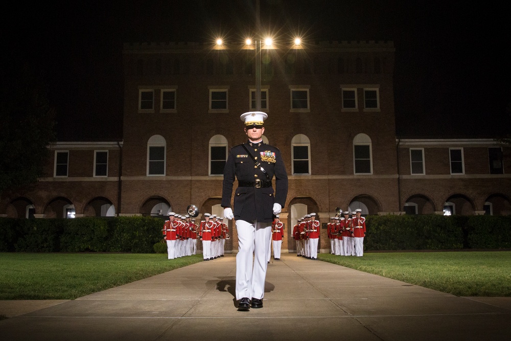 Marine Barracks Washington Evening Parade Aug. 26, 2016