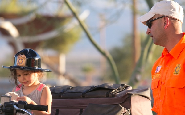 Combat Center PMO hosts Night Out Against Crime