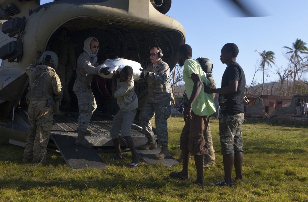 JTF Matthew continues supply delivery to Haitian locals affected by Hurricane Matthew