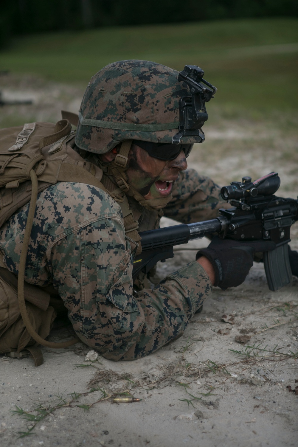 2d MARDIV Infantry Rifle Squad Competition Fire Movement Range