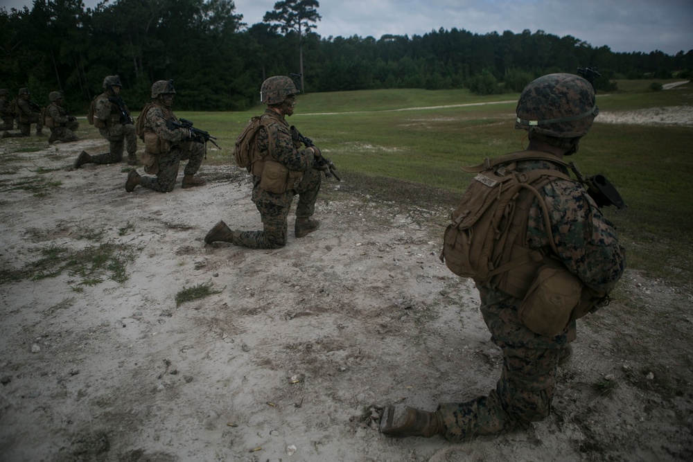 2d MARDIV Infantry Rifle Squad Competition Fire Movement Range