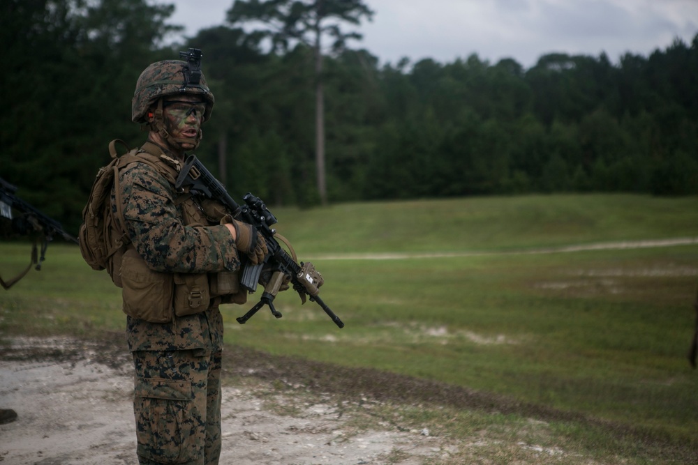 2d MARDIV Infantry Rifle Squad Competition Fire Movement Range