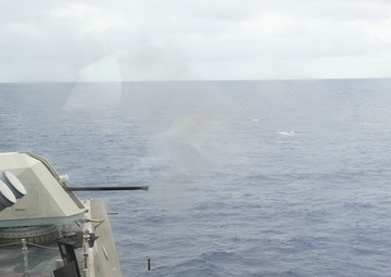 USS Coronado (LCS 4) conducts at-sea operations in 7th Fleet’s area of operations.