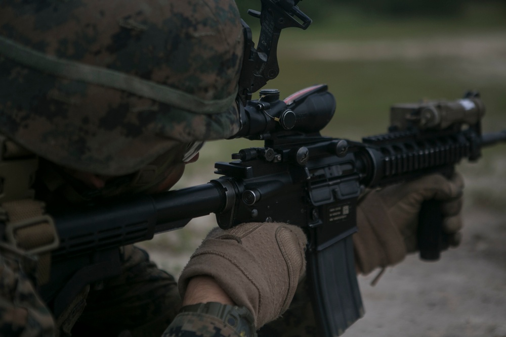 2d MARDIV Infantry Rifle Squad Competition Fire Movement Range