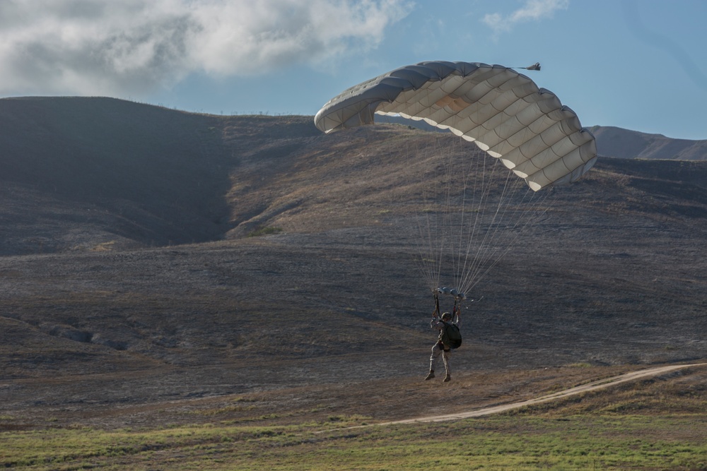 Air, Land and Sea: Marines infiltrate from the sky