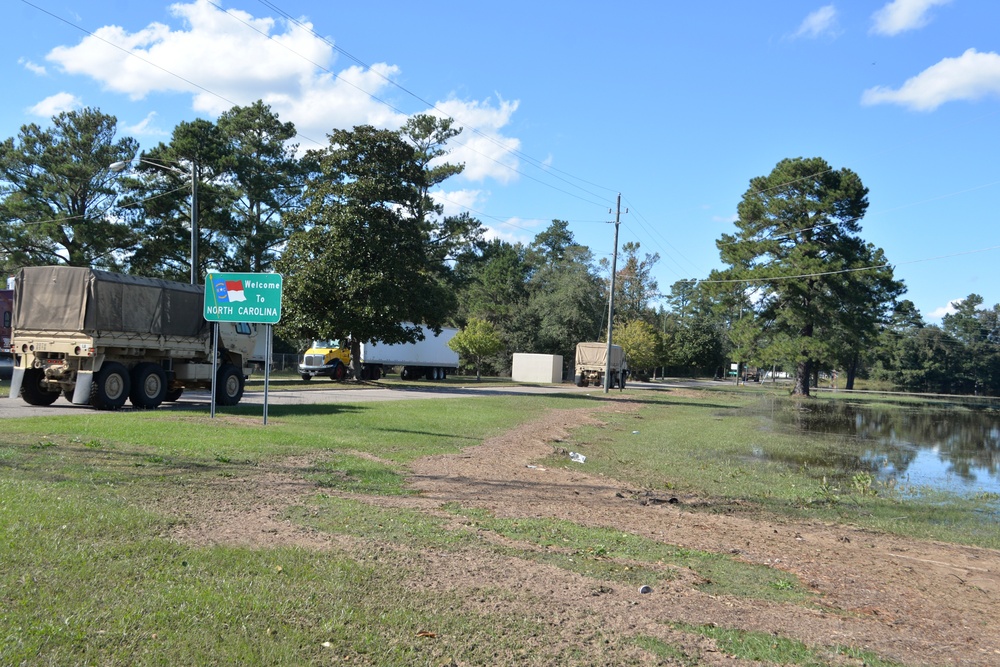 NCNG: Hurricane Matthew Relief Activities