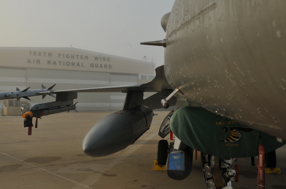 Fog hits 180th Fighter Wing