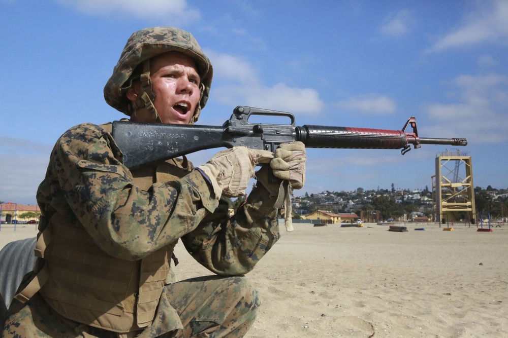 Delta Company Bayonet Assault Course