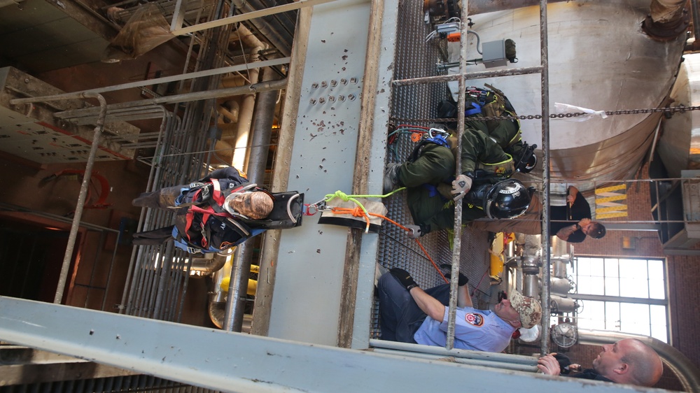 CBIRF, FDNY partner for simulated steam plant explosion