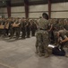 Recruits training at MCLB Albany during Huricane Matthew