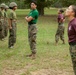 Recruits training at MCLB Albany during Huricane Matthew