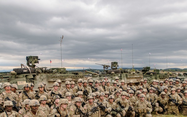 2nd Cavalry Regiment, National Guard Soldiers, NATO troops unify at Slovak Shield 2016