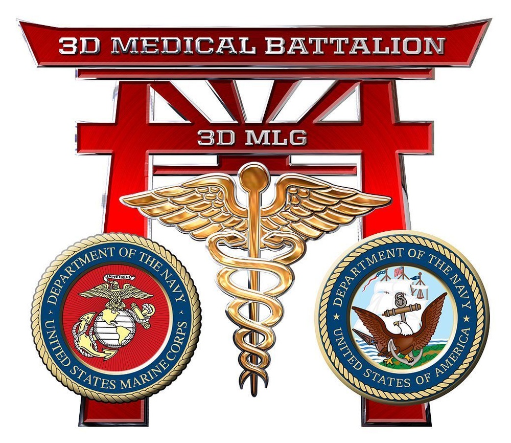 3D &lt;Edical Battalion 3D MLG Logo
