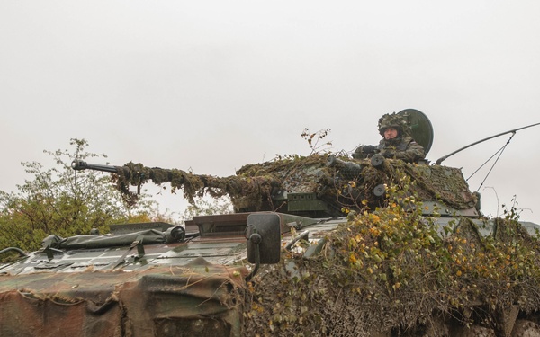 Cavalry Scouts aid assault force at Slovak Shield 2016