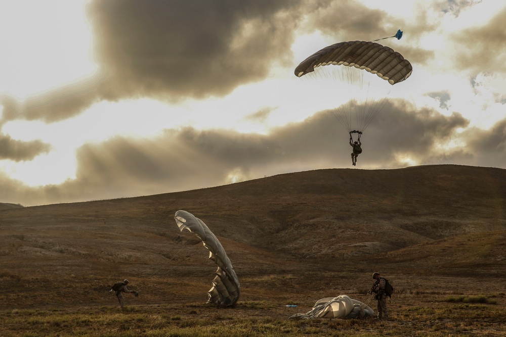 Air, Land and Sea: Marines infiltrate from the sky