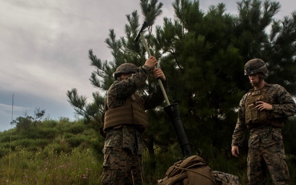 Firing Away: Mortar Men Prepare For BSRF Deployment