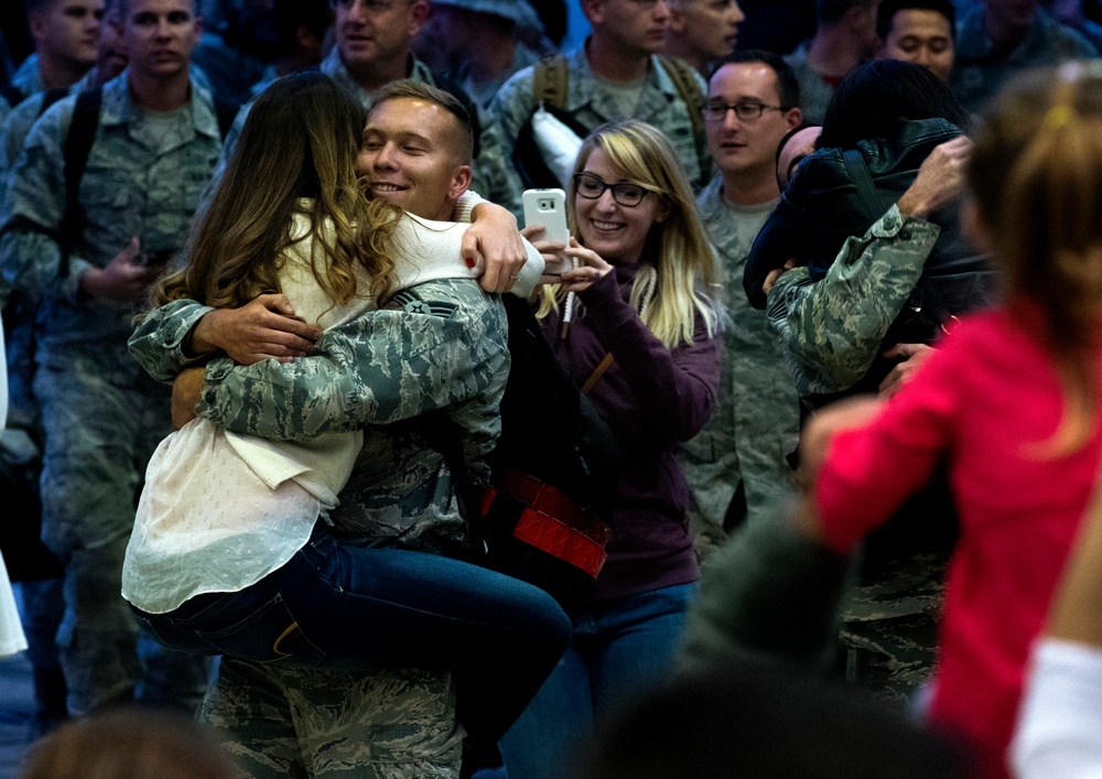 Welcome Back: 480th EFS returns from Operation Inherent Resolve
