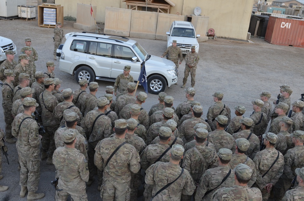 CSM Visits Task Force Taji