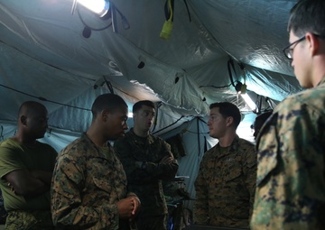 31st MEU Shock Trauma Platoon rehearses pediatric care, procedures