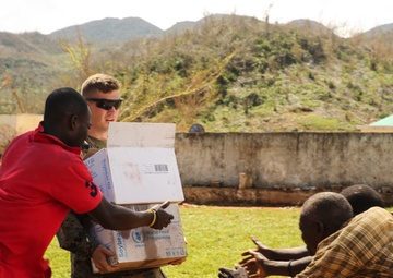 JTF Matthew delivers supplies to those affected by Hurricane Matthew