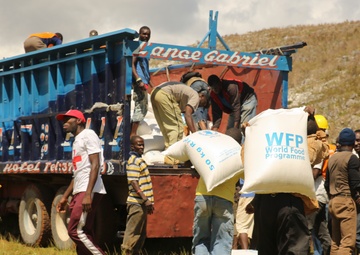 JTF Matthew delivers supplies to those affected by Hurricane Matthew