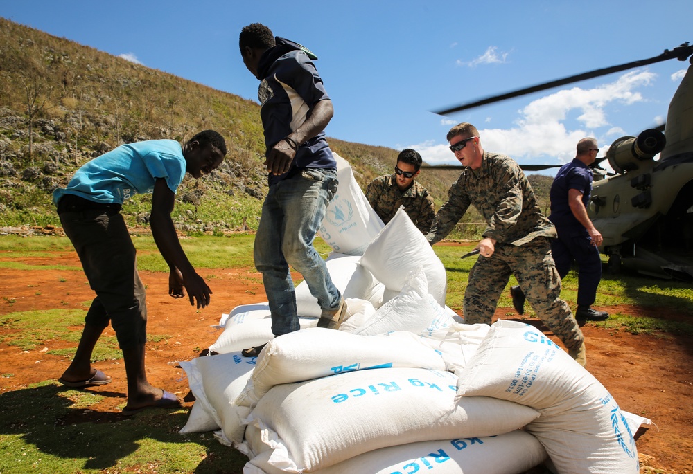 JTF Matthew delivers supplies to those affected by Hurricane Matthew
