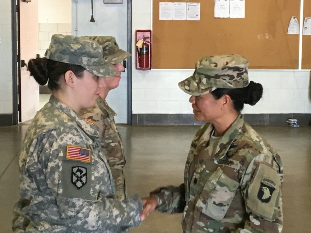 101st Abn. Div. Sust. Bde. takes part in U.S. Army’s Associated Units pilot program