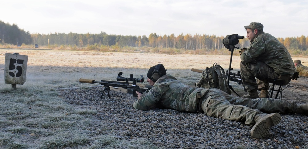 2/503rd Snipers compete with allies