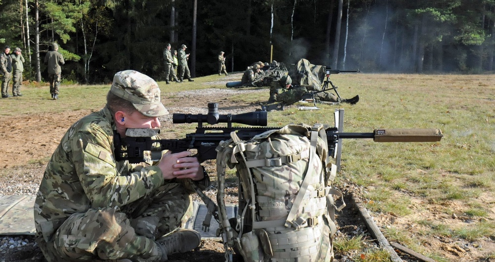 2/503rd Snipers compete with allies